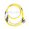 OM3 OM4 40G-100G MPO MTP Cable / 3.6 มม. สายเคเบิล Trunk Cable, MPO Fiber Optic Patch Patch